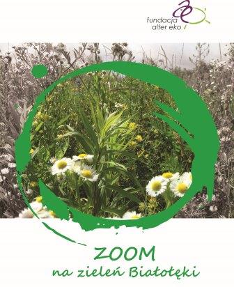 Publikacja dotycząca zieleni na Białołęce. Bada preferencje mieszkańców w sprawach zieleni w dzielnicy - czego im brakuje, co cenią, itp. Zawiera analizę, wnioski i rekomendacje dla władz i dla mieszkańców. Zdjęcie to okładka publikacji - łąka.