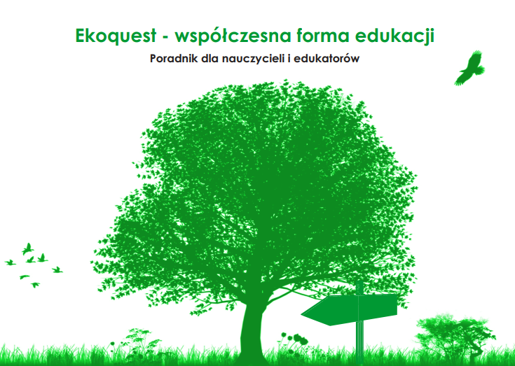 Ekoquest - współczesna forma edukacji. Poradnik dla nauczycieli i edukatorów. Publikacja zawiera: zagadnienia: Questing jako aktywizująca metoda edukacji, Questing w edukacji ekologicznej, Czym jest quest? Gdzie zaplanować quest? Jak opracować quest? Ecoquesting, Przykładowe ekozadania, Questowy niezbędnikinsipiracje